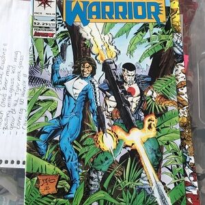 Eternal Warrior Comic Book Cover #15 - Colorful Action Art